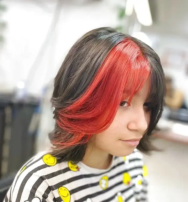 Técnica bloque con color sólido y luminoso — Kaba Peluquería