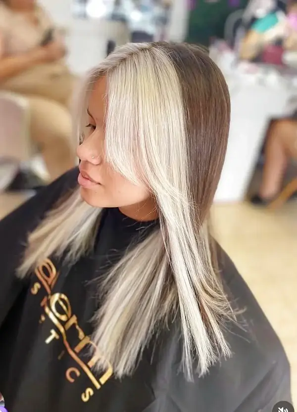 Bloque de color con acabado glossy — Kaba Peluquería