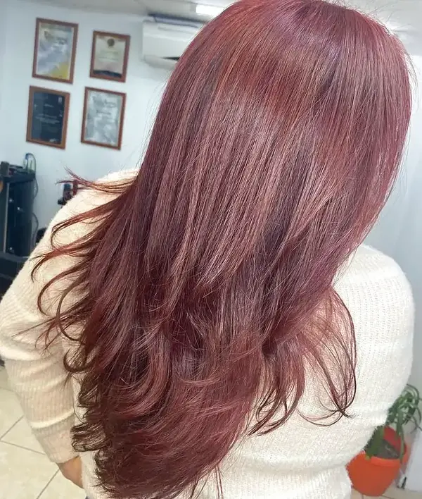Tinte color cobrizo intenso — Kaba Peluquería
